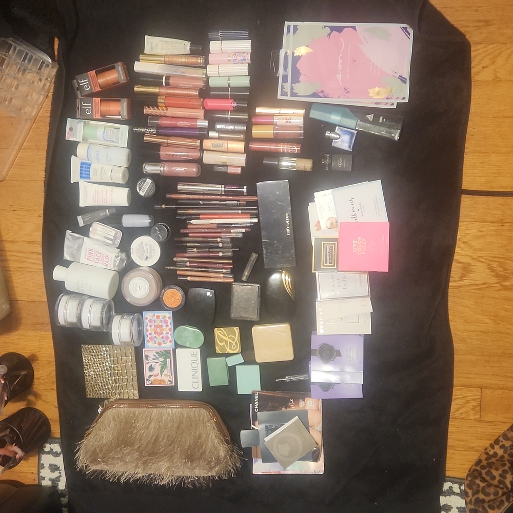 Designer and Store Bought Used and New Make Up Lot Over 100 Products OBO